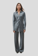 Load image into Gallery viewer, Bias Cut Shirt - Slate