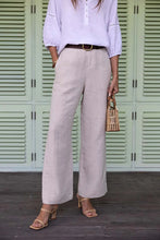 Load image into Gallery viewer, Fleetwood Linen Pant - Natural