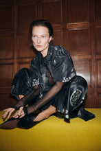 Load image into Gallery viewer, Bias Cut Pants - Fibonacci Black
