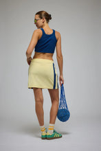Load image into Gallery viewer, Voyage Terry Skirt - Lemon Cream
