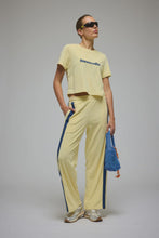 Load image into Gallery viewer, Voyage Terry Pant - Lemon Cream
