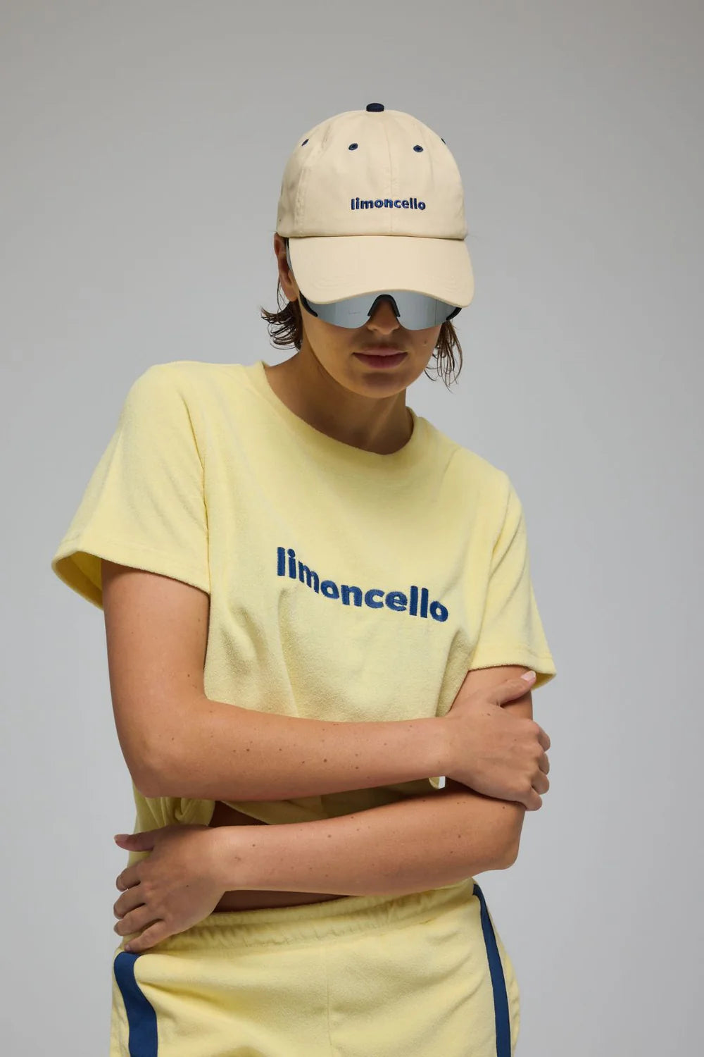 Limoncello Terry Tee - Lemon Cream