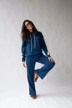 Load image into Gallery viewer, Parisienne Track Pant - Midnight Blue
