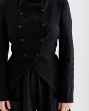 Load image into Gallery viewer, Hilde Linen Jacket - Black
