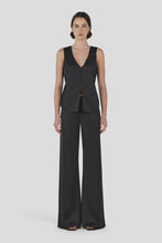 Load image into Gallery viewer, Rey Satin Vest - Black
