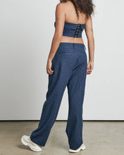 Load image into Gallery viewer, The Strapless Top - Pin Stripe
