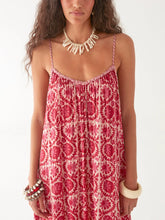 Load image into Gallery viewer, Valeria Dress - Flamingo Grooves
