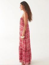 Load image into Gallery viewer, Valeria Dress - Flamingo Grooves
