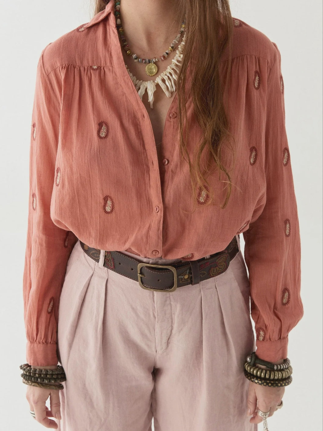 Dylan Blouse - Peach