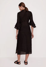 Load image into Gallery viewer, Ellison Linen Dress - Black
