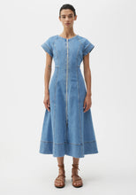 Load image into Gallery viewer, Clovelly Denim Dress
