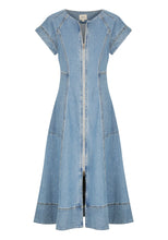 Load image into Gallery viewer, Clovelly Denim Dress
