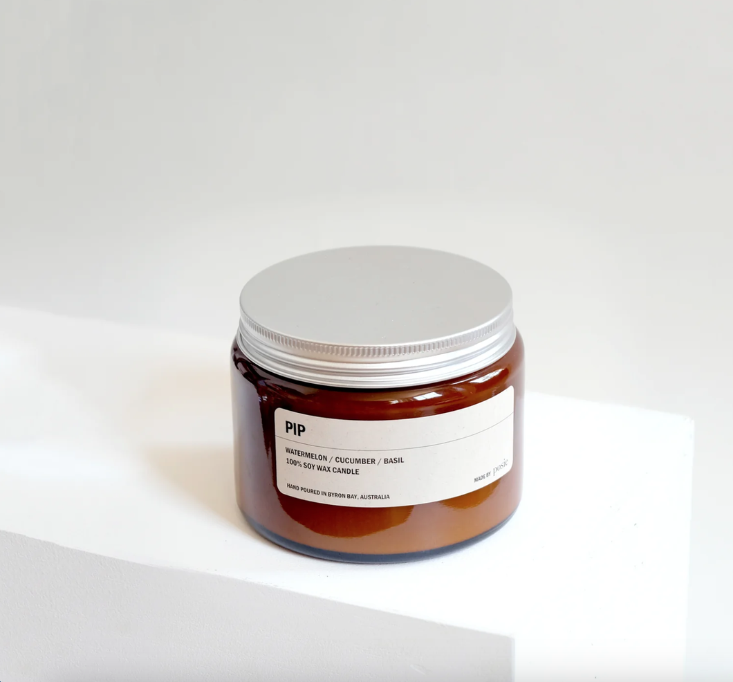 PIP - 500g Amber Jar Soy Candle