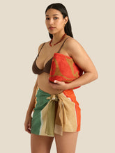 Load image into Gallery viewer, Towelling Pouch - Wave Spice
