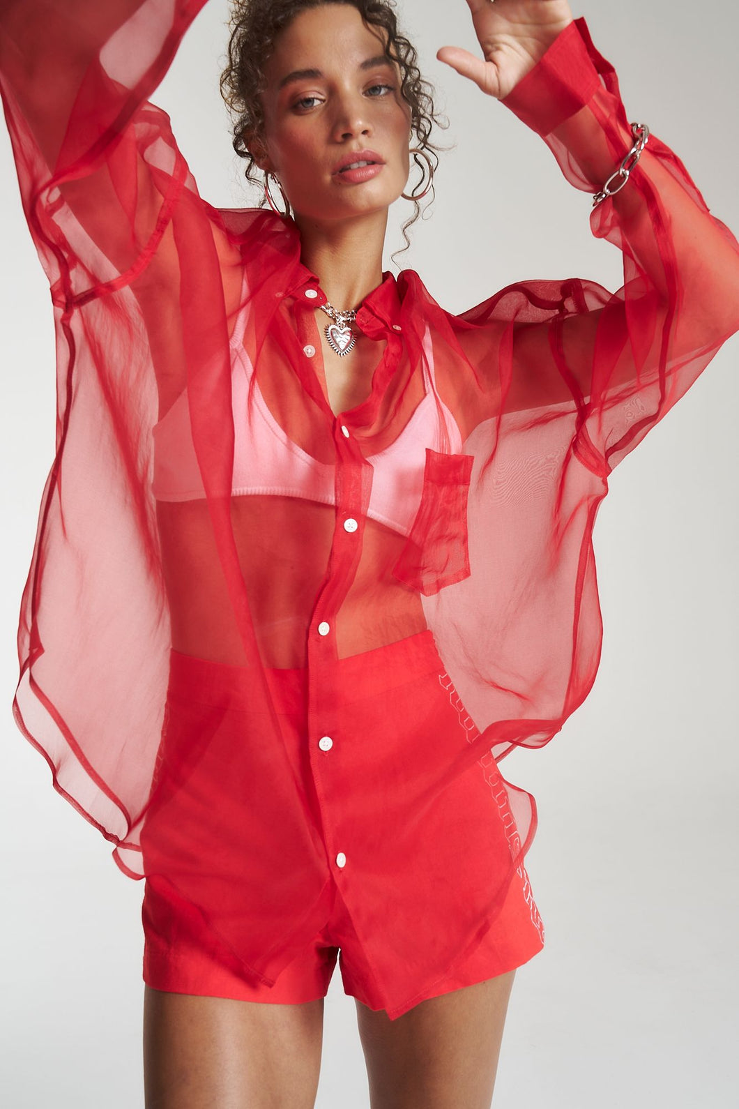 Mercurio Shirt - Scarlet