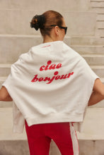 Load image into Gallery viewer, Ciao Bonjour Sweatshirt - Cherry
