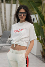 Load image into Gallery viewer, French Tennis Tee - Warm White
