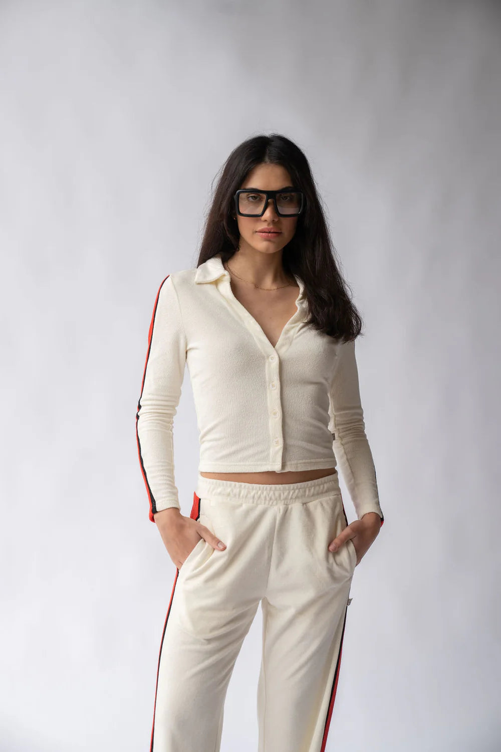 Sportif Cardigan - Coconut