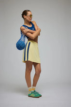 Load image into Gallery viewer, Voyage Terry Skirt - Lemon Cream
