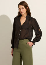 Load image into Gallery viewer, Adriana Blouse - Charcoal
