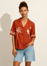 Load image into Gallery viewer, Embroidered Rio Shirt - Rust
