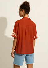 Load image into Gallery viewer, Embroidered Rio Shirt - Rust
