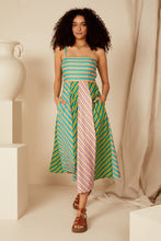 Load image into Gallery viewer, Spliced Slip Dress - Candy Stripe
