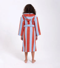 Load image into Gallery viewer, Picnic Stripe Kids Robe
