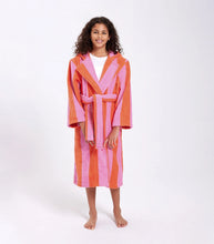 Load image into Gallery viewer, Sherbet Stripes Kids Robe
