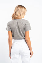 Load image into Gallery viewer, Veronica V-Neck Tee- Grey Marle
