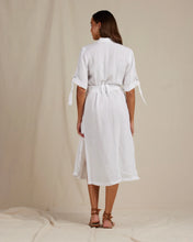Load image into Gallery viewer, Cairo Shirt Dress - White
