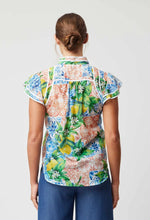 Load image into Gallery viewer, Panama Cotton Silk Top in Limonata
