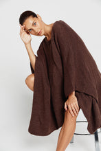 Load image into Gallery viewer, Milani Poncho in Chocolate
