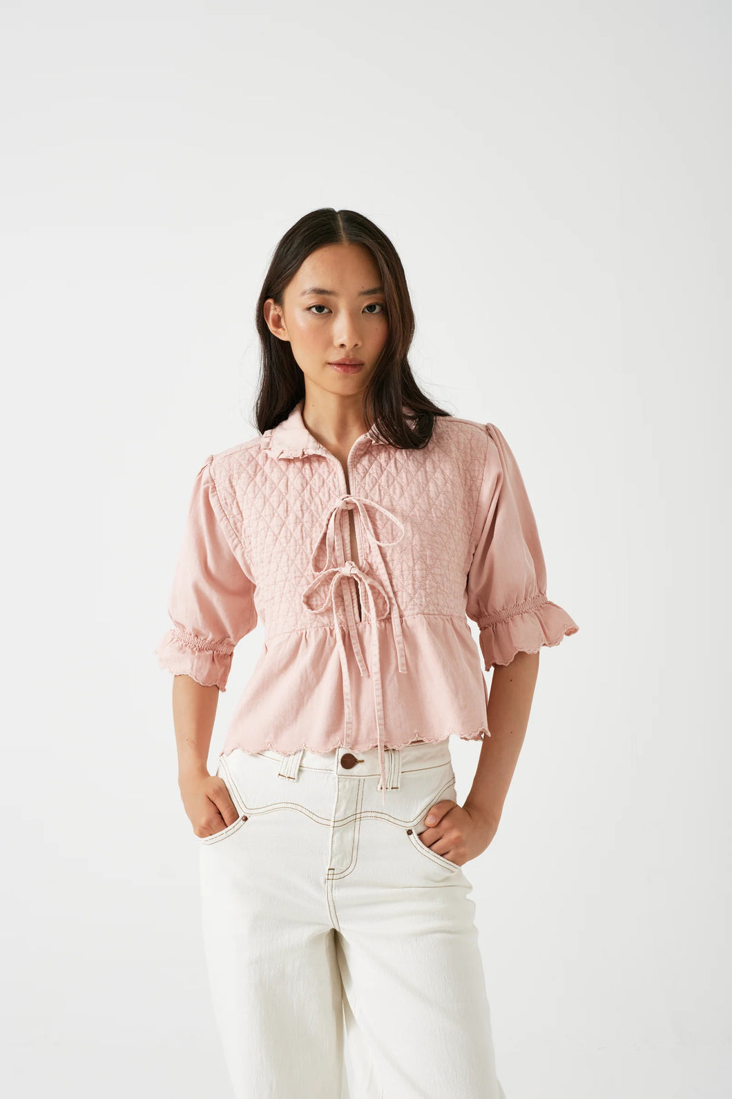 Heidi Blouse - Pink Dawn