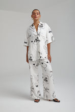 Load image into Gallery viewer, Linen Pants - Black Dragon of Hearts
