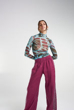 Load image into Gallery viewer, Sig Linen Pant - Plum
