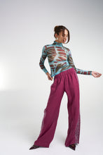 Load image into Gallery viewer, Sig Linen Pant - Plum
