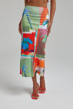 Load image into Gallery viewer, Relaxed Maxi Skirt - Royal Montage
