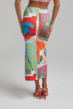 Load image into Gallery viewer, Relaxed Maxi Skirt - Royal Montage
