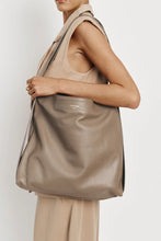 Load image into Gallery viewer, Bella Taupe 2-in-1 Convertible Backpack Tote
