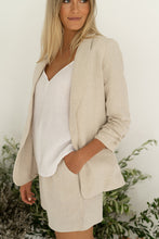 Load image into Gallery viewer, Seville Linen Jacket - Natural
