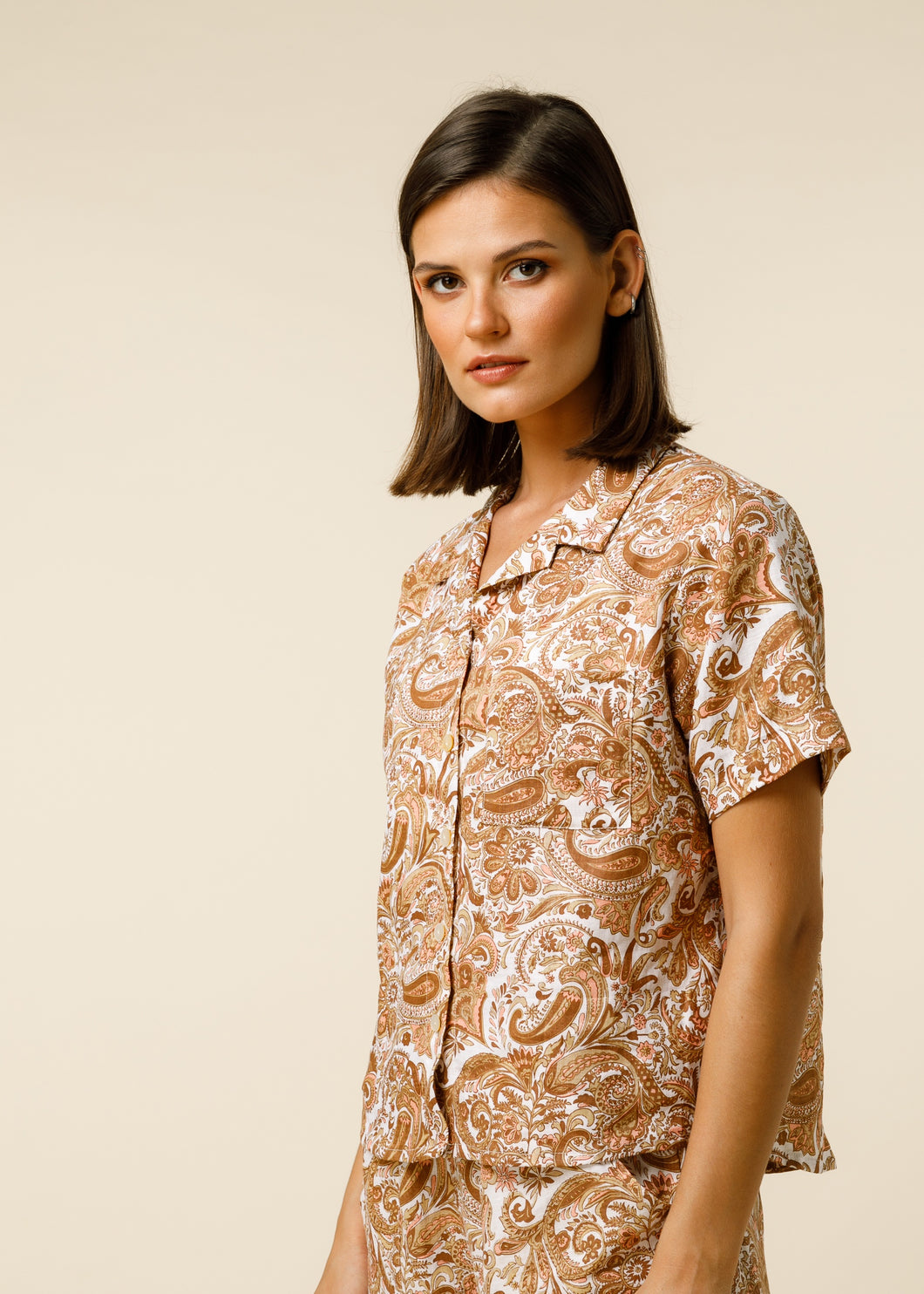 Anna Shirt in Cadiz Paisley