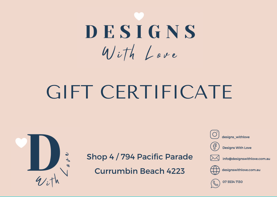 Designs With Love Gift Card