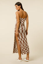 Load image into Gallery viewer, Keira Knitted Dress Crochet Mocha
