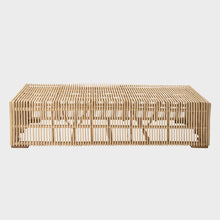 Load image into Gallery viewer, Zara | Coffee Table Rattan Natural, 40cm (H) x 180cm (W) x 60cm (D)
